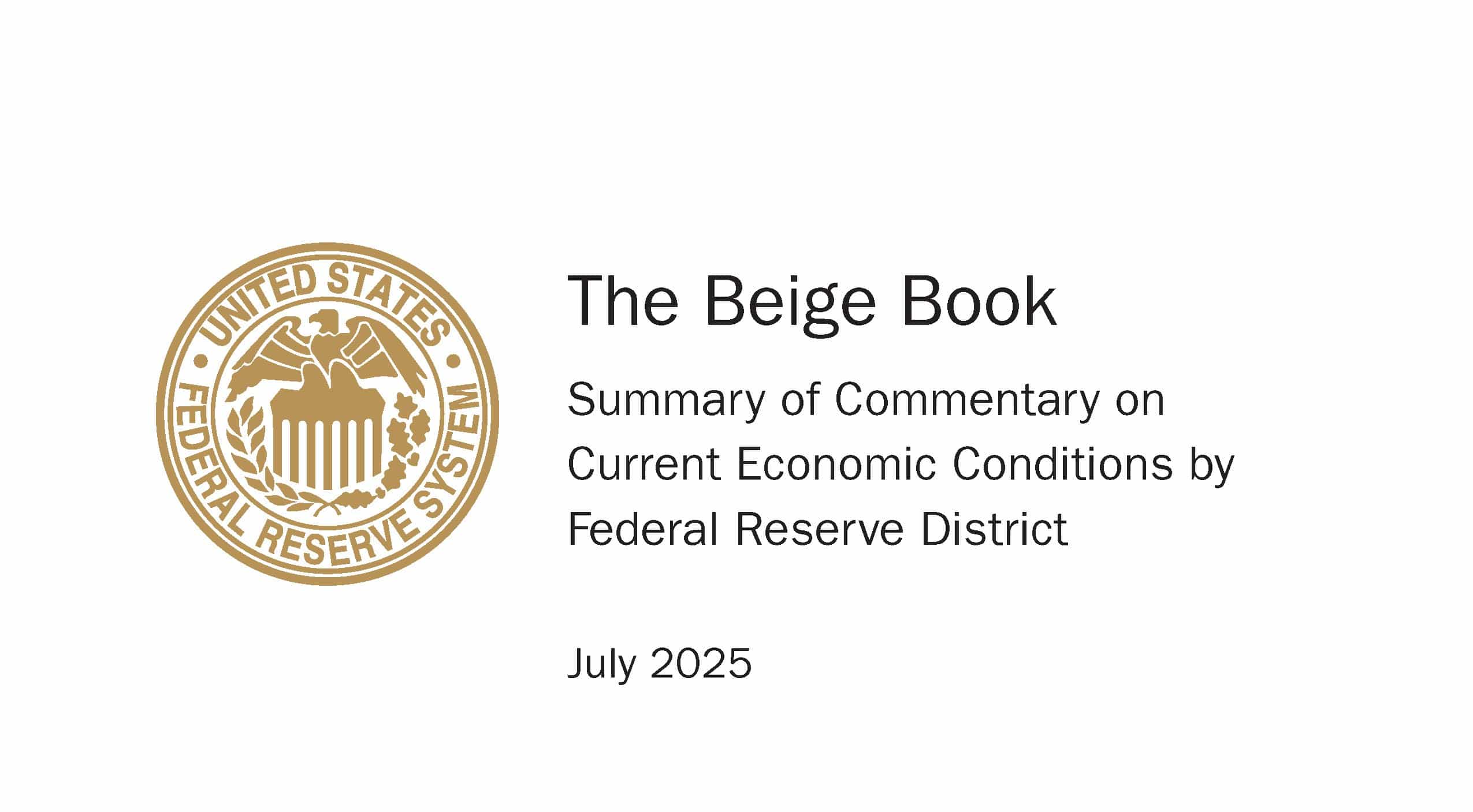 Beige Book July 2025